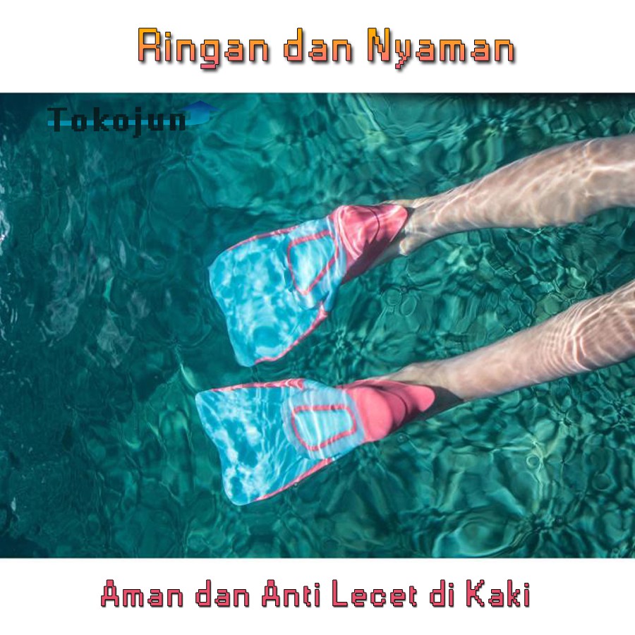 Jual Kids Snorkeling Fins Kaki Katak Sepatu Berenang Subea Indonesia Shopee Indonesia
