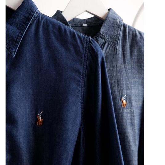 Wow Murah Meriah.. Ralph Lauren Wash Denim Midi Dress