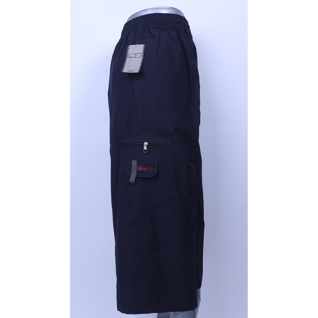 Jual Promo    Celana Panjang Pria   Celana Sirwal Muslim Bahan Katun   Hitam Diskon