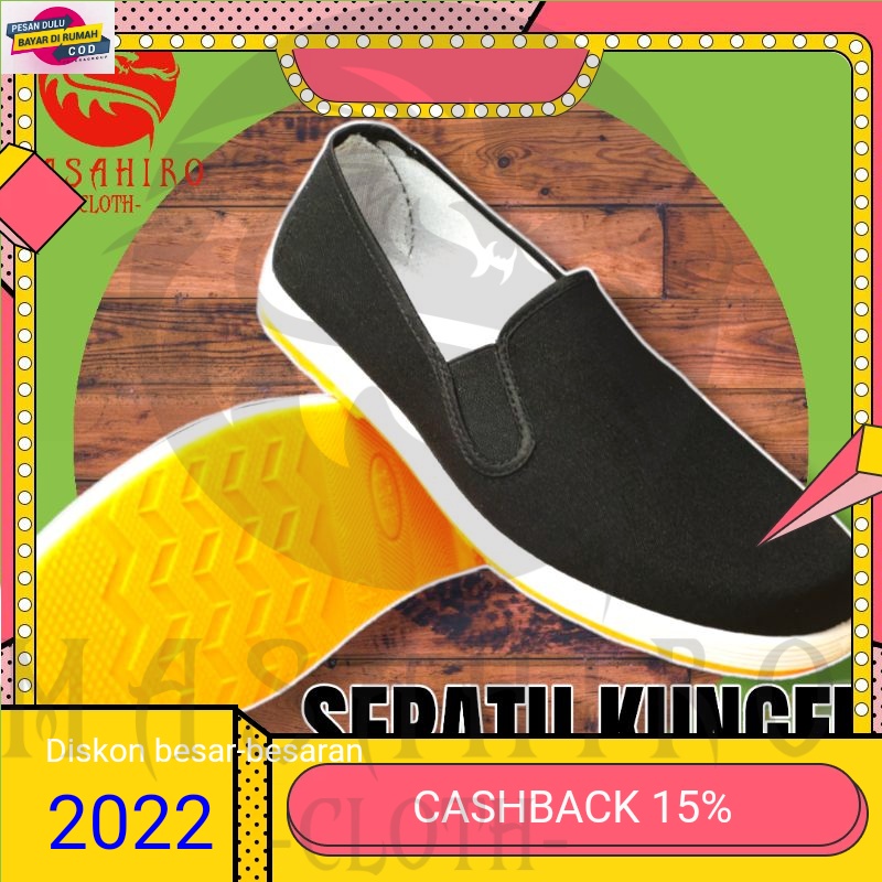 BAJU IKSPI KERA SAKTI Sepatu BigBoss Kungfu Wushu Taichi Bruce Lee IP Man Import Kung fu Wing Chun i