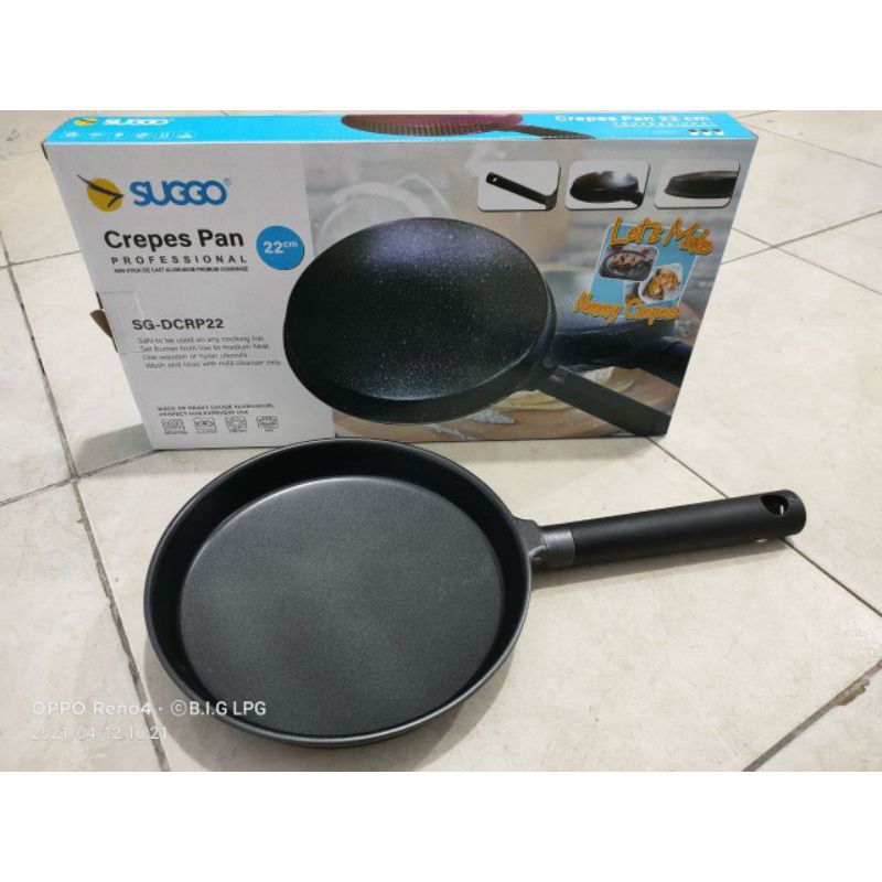 Jual Sugo Teflon Terbalik Creepes Pan Sugo Shopee Indonesia