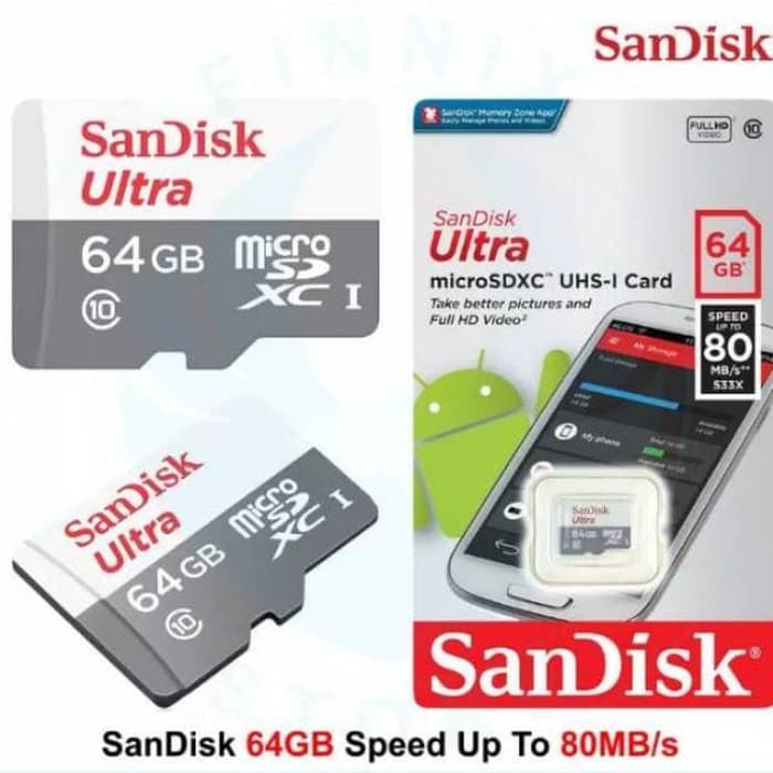 MMC SANDISK 64GB ORIGINAL