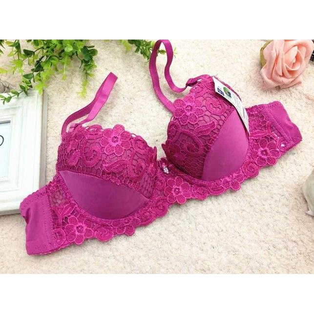 BH Hearing Spring 313 Kawat Setengah Cup | Half Cup Bra Wanita Renda Kancing Dua | Open Sorex Ecer Satuan