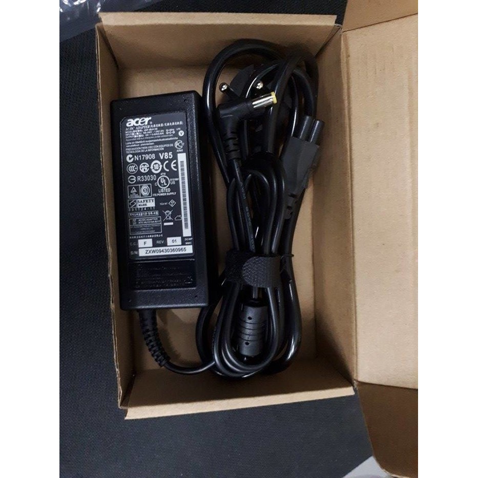 ADAPTOR ACER 19V 3.42A / CHARGER LAPTOP ACER ORIGINAL
