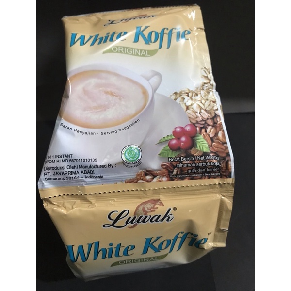 

Luwak White Koffie 20 gr