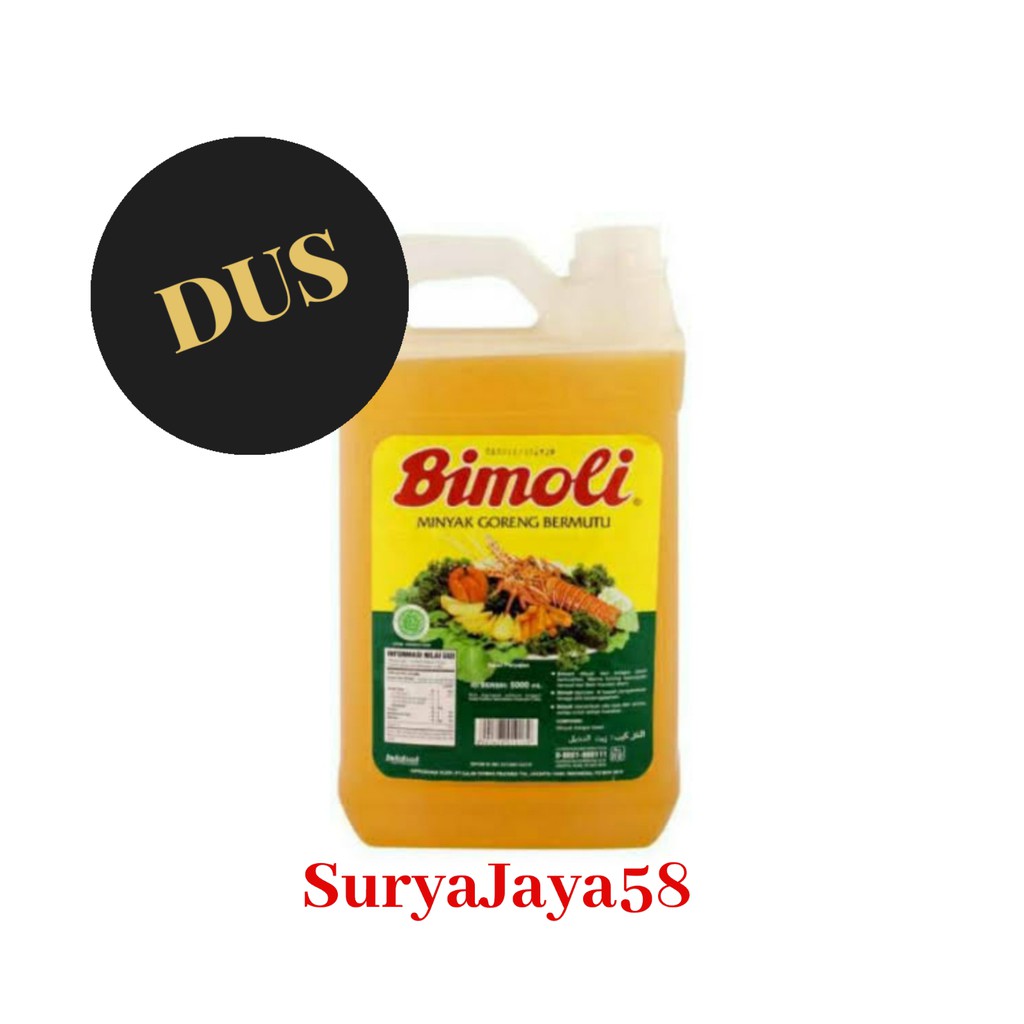 

Minyak Goreng Bimoli 5l 1dus isi4pcs | Minyak goreng restoran premium