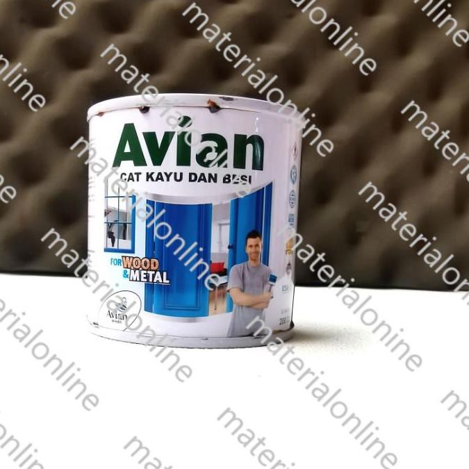 

Terbaru AVIAN Cat Minyak Kayu Dan Besi 200cc 200 cc Kaleng Kecil Sedang Warna... ...