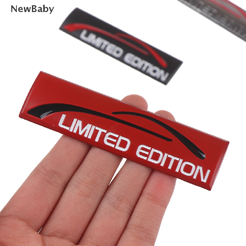 Stiker Logo Baby 3D Bahan Metal Warna Krom Untuk Mobil