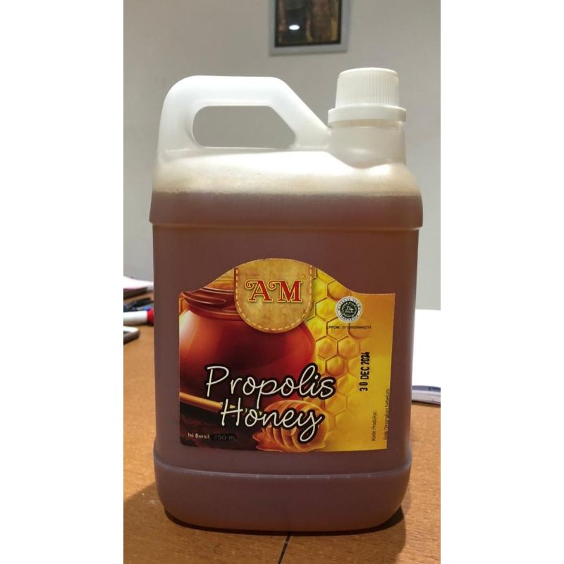 

Madu AM propolis jerigen isi 2 liter