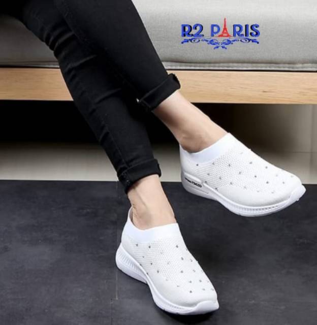 ZPT-Sepatu sneakers wanita fashion OF-53