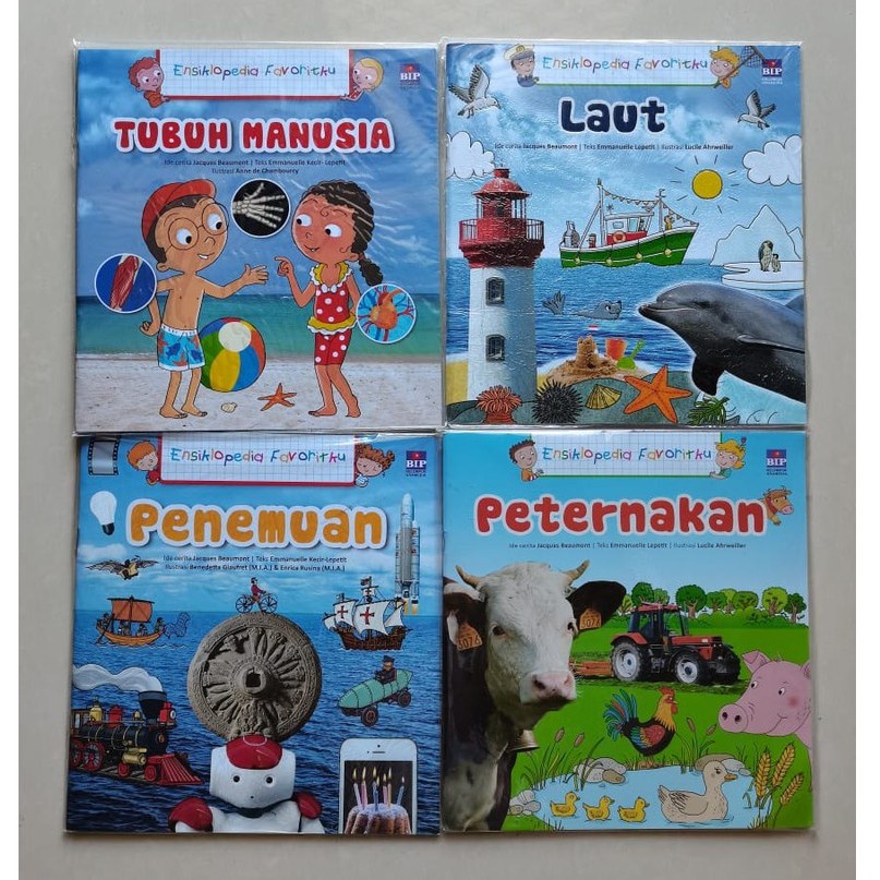 Ensiklopedia Favoritku : Tubuh Manusia/Peternakan/ Laut/Penemuan
