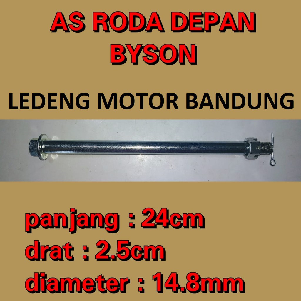 As Roda Depan Byson Bison Yamaha Lokal