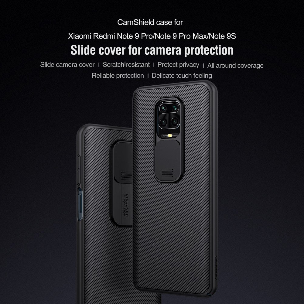 Case Xiaomi Redmi Note 9 Pro 9s Nillkin Camshield Hardcase Original