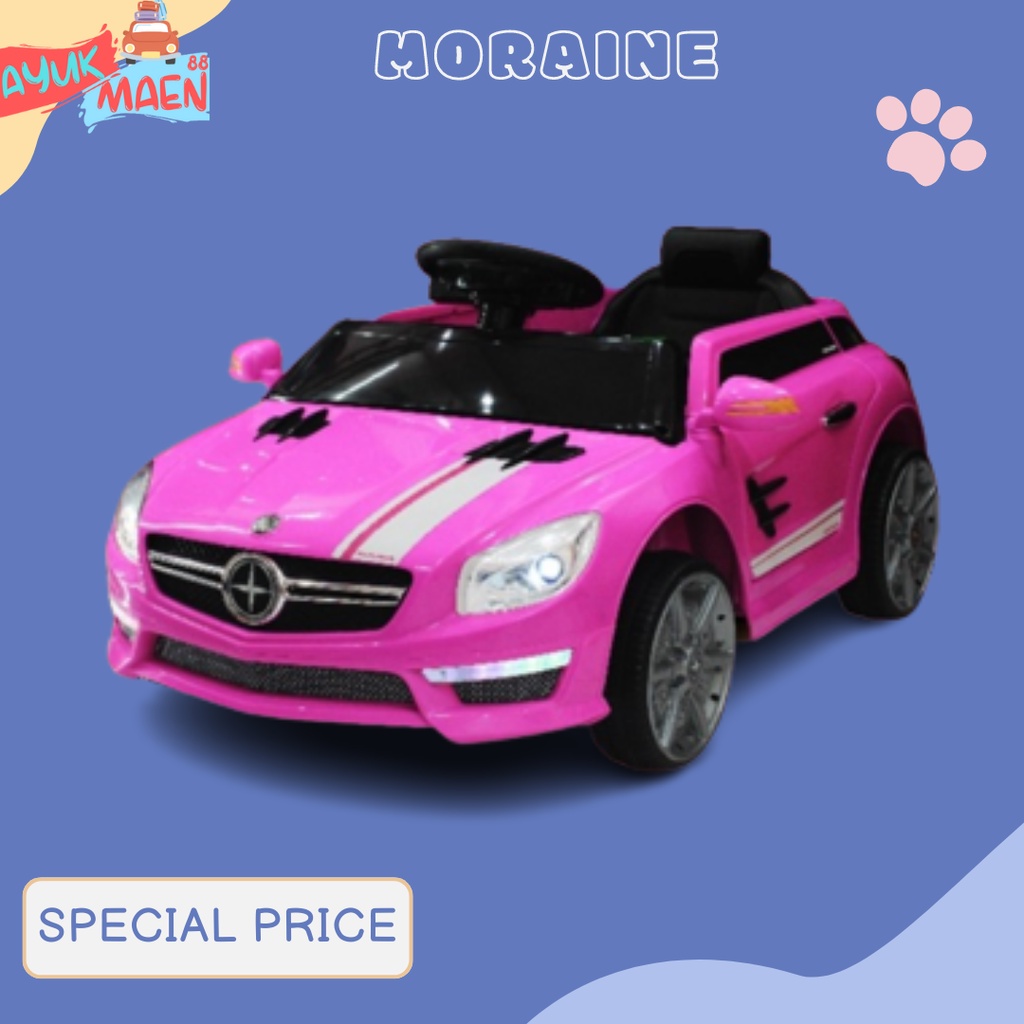 Maenan Mobil Aki Anak PMB M5688 MORAINE - Mainan Anak Motoran Aki 988 Honda PCX Lisensi