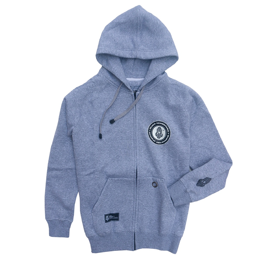 DSAS Hoodie Zipper Logo Gram Misty / Jaket Pria
