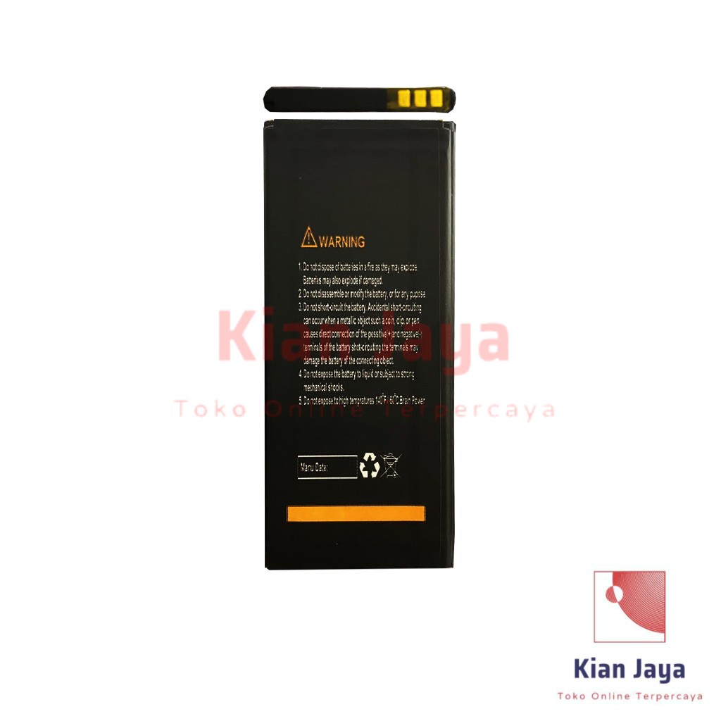 Baterai Evercoss S45 4G Face Unlock Original Double Power Batrai Batre Battery Hp Ori