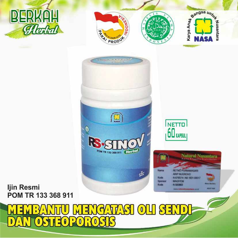 RS SINOV HERBAL SENDI ASLI NASA