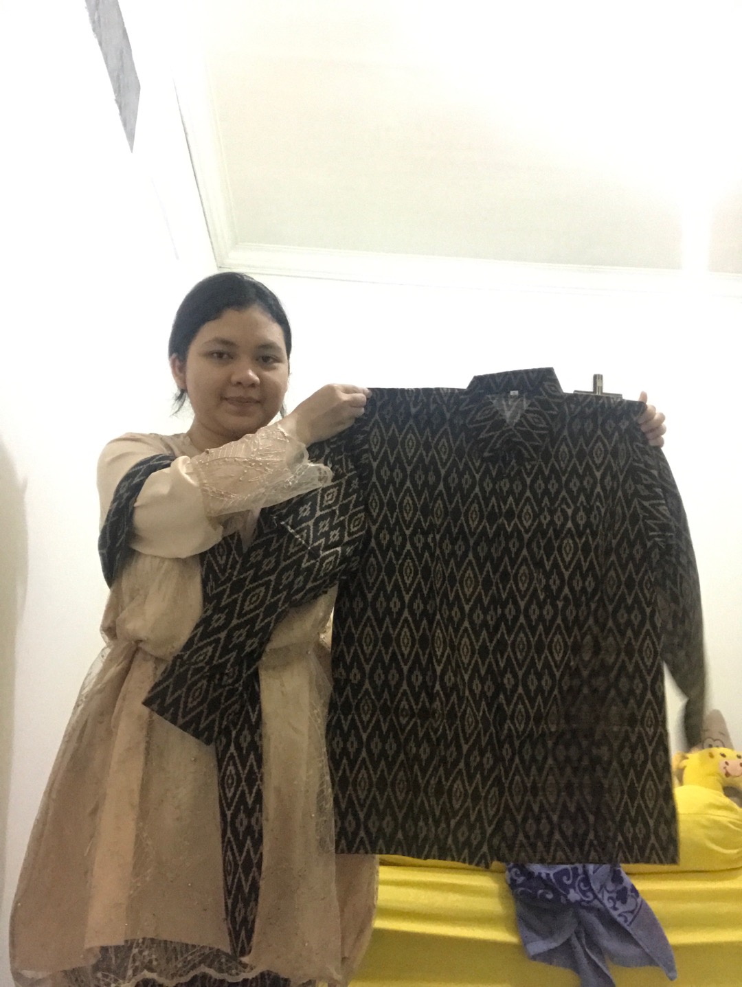 Maura Couple - Sania Ruffle Batik Couple Ori Ndoro Jowi Garansi Termurah Shopee - Couple Sherly