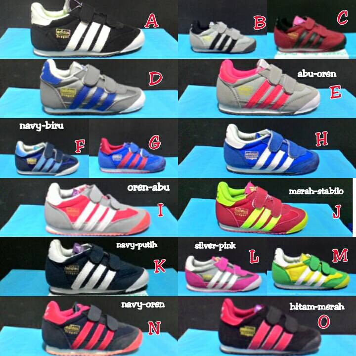 CUCI GUDANG sepatu anak adidas dragon murah LIMITED