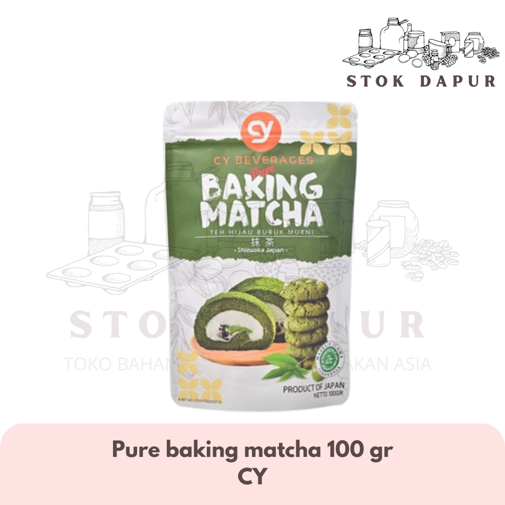 Jual Pure Baking Matcha 100 gr (CY) Shopee Indonesia