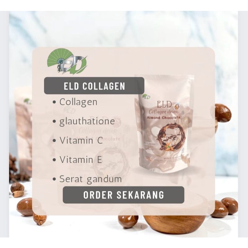 

Eld Collagen Drink Almond Coklatt