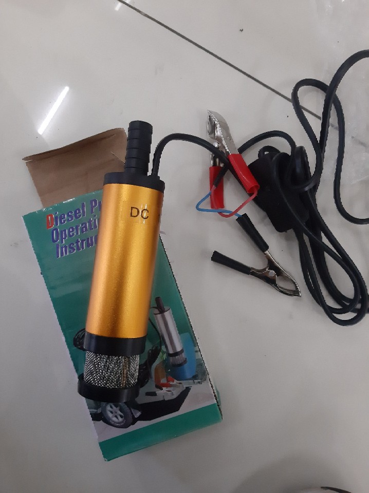 Pompa Air Minyak Bensin Penyaring Kuat 12v Dc