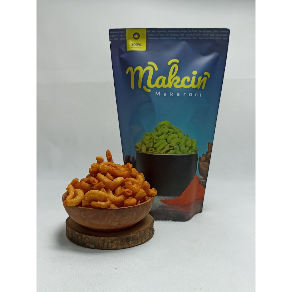 

Camilan Makaroni Makcin Keju Pedas (150 gram)