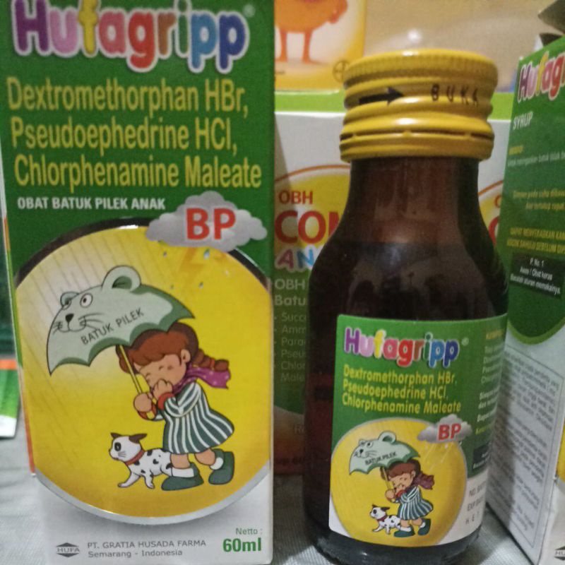 Hufagrip Batuk Pilek anak 60ml