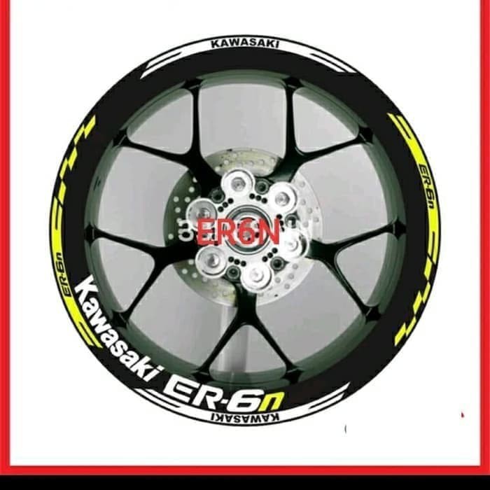 STICKER VELG CUTTING STICKER KAEASAKI ER6N