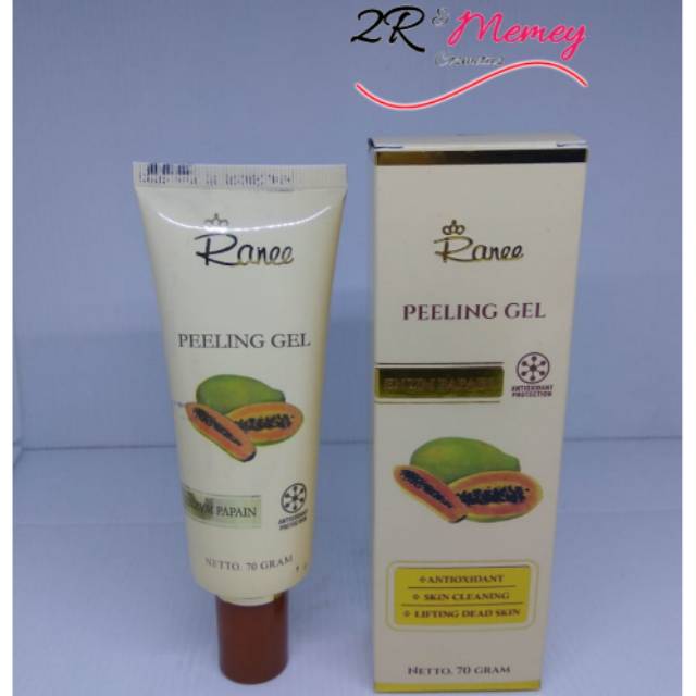 RANEE Cosmetic Peeling Gel 70g [ Papaya Extract ]