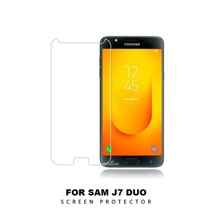 TEMPERED GLASS SAMSUNG J7 DUO 2018 ANTI GORES KACA FULL BENING - SCREEN PROTECTOR