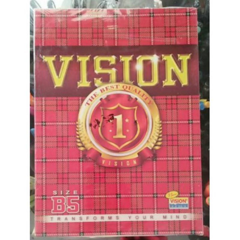 

RB Buku VISION/CAMPUS 42 lembar (1 pak @6buku)