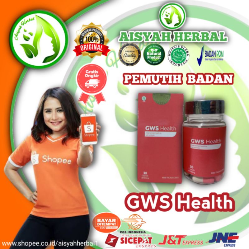 GWS Health by Gluta Original - pemutih badan ampuh