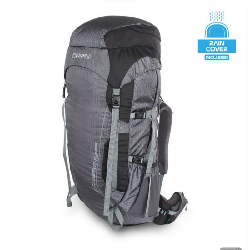 tas gunung keril consina bering 65+5L include rain cover carrier consina bering 65+5 L