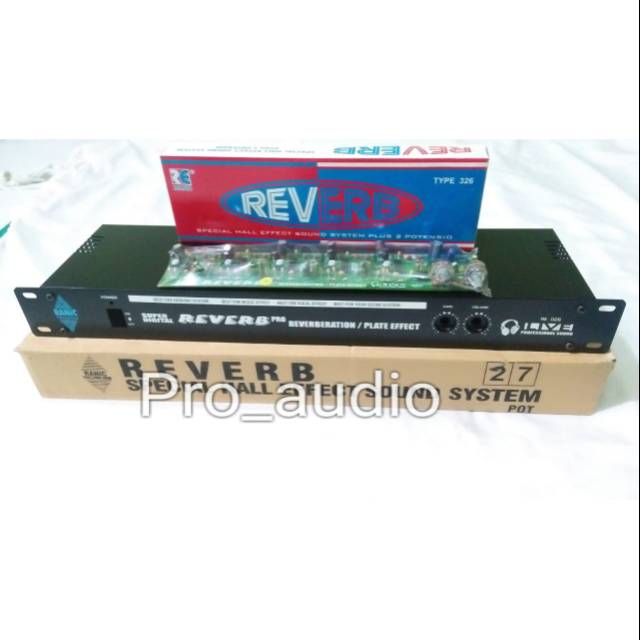 Paket Kit dan Box Echo Reverb 2 potensio