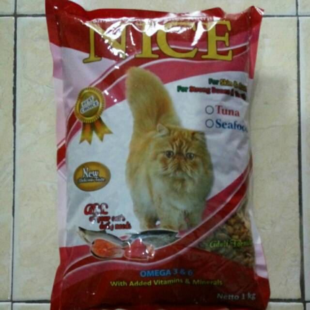 NICE Makanan Kucing 1 kg Kemasan Repack