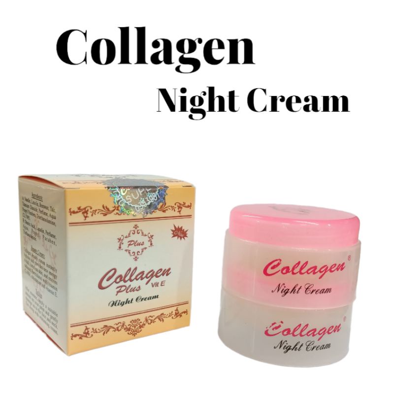 Cream Collagen Susun New - Cream Malam Malam Original