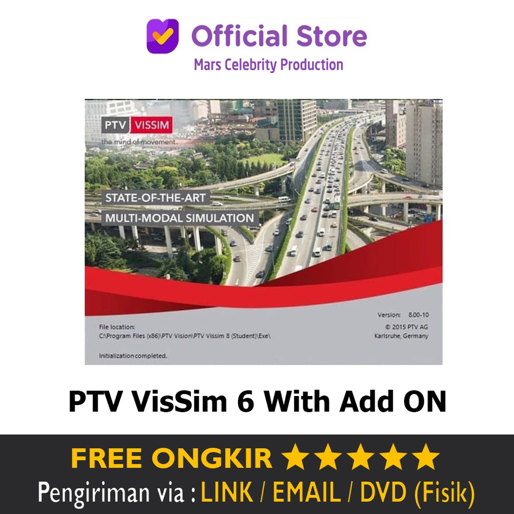 Software PTV VisSim 6 With AddOns - Geometries Analysing Public Transport Full Version Terbaru