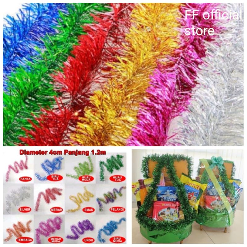 

slinger pita rumbai / pita parcel bahan seserahan pernikahan hampers DIY dll