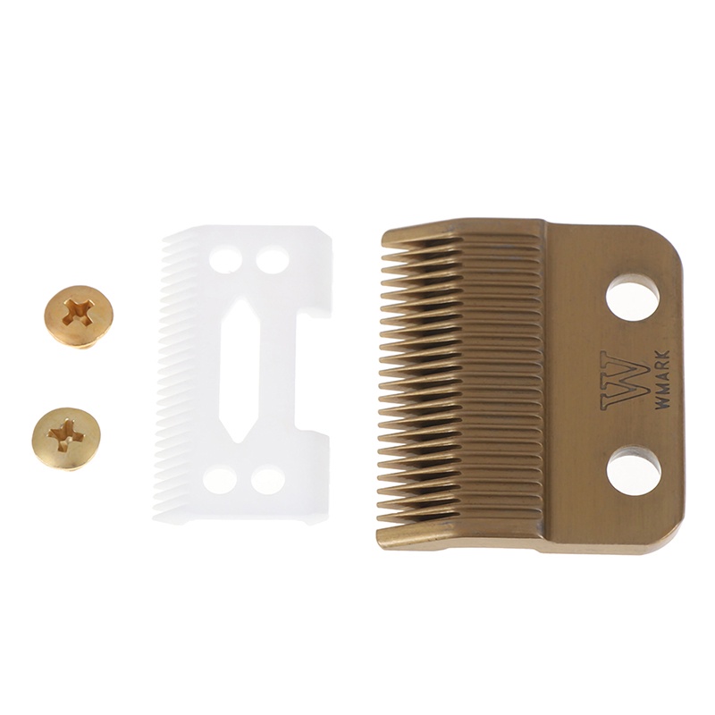 &lt; E2id &amp; &gt; 1 Set Alat Cukur Rambut Dengan Pisau Keramik Warna Emas