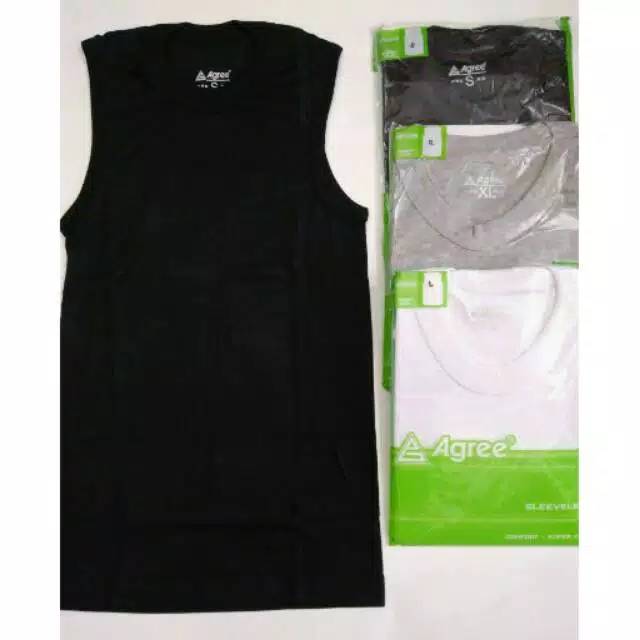 AGREE Kaos oblong agree 005 tanpa lengan