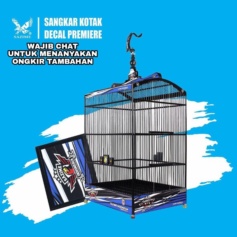 SANGKAR KOTAK SAZIME DECAL PREMIEREE No.1, No.2, No.3