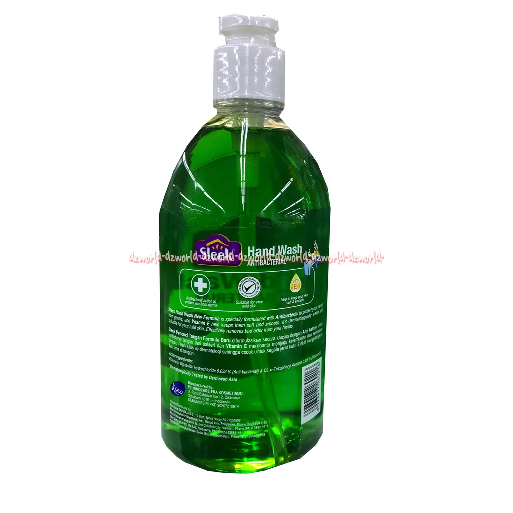 Sleek Hand Wash Applel 100ml Diformulasikan Khusus Para Ahli Dengan Bahan-Bahan Terbaik Dan Aman