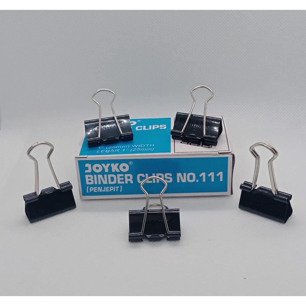 Binder Clips / Klip / Penjepit Kertas Joyko No. 111