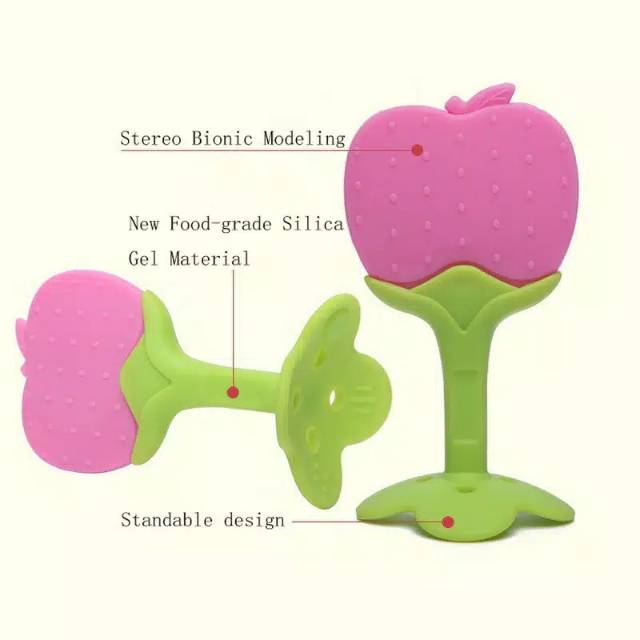 Gigitan jari bayi TEETHER BUAH bayi GIGITAN BAYI MODEL BUAH , BABY TOOTH Baby teether Fruit teether BPA FREE Teether Bayi Model Buah, gigitan buah bayi