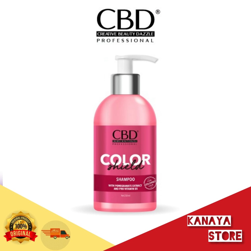 CBD Color Shield Shampoo 250ml /Perawatan Rambut Di Warnain