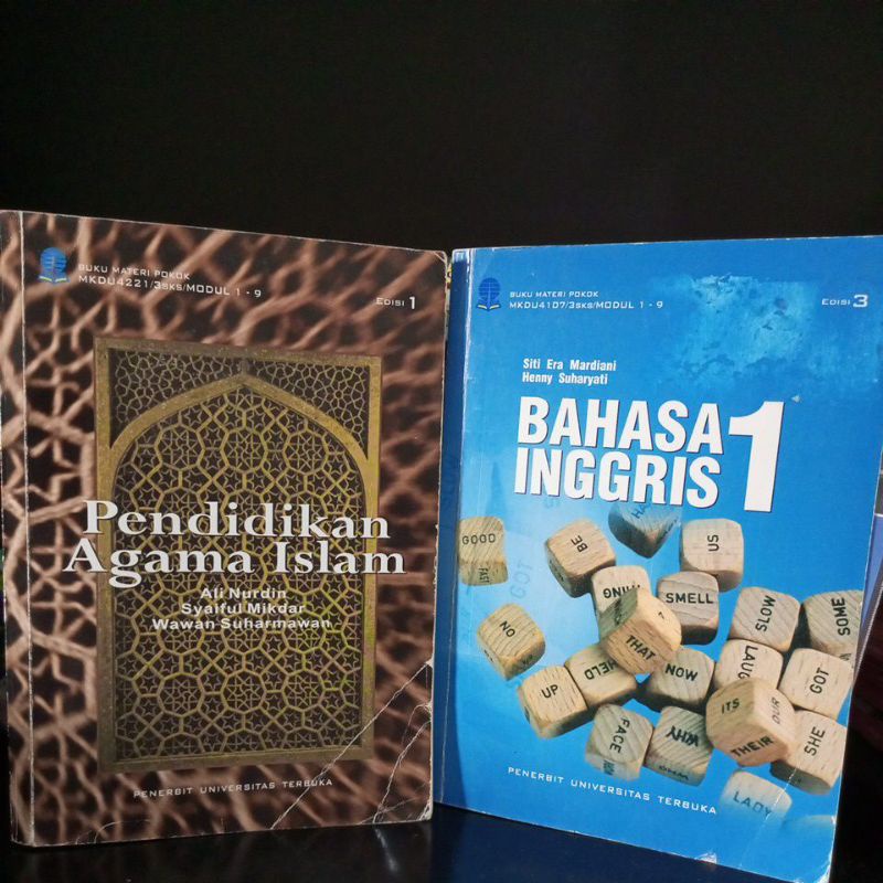 Buku Modul UT Sastra Inggris MKDU, B Inggris 1 & PAI