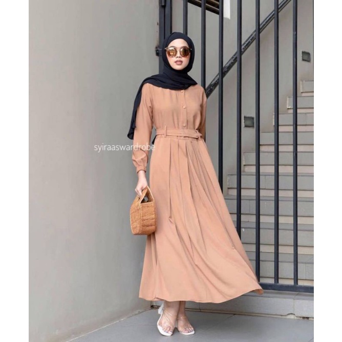 Gamis Elsa - Gamis Remaja - Gamis Terbaru2023 baju Lebaran-Dress wanita