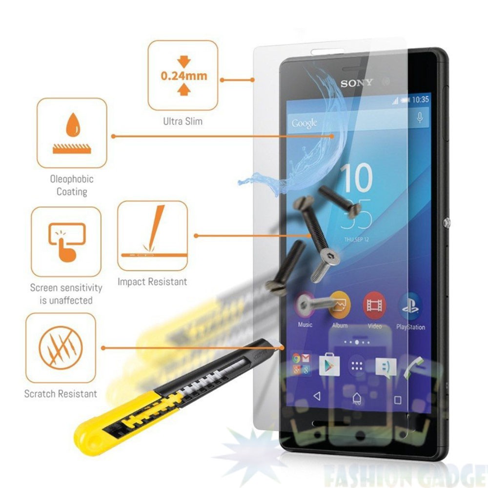 Tempered Glass Sony Xperia Z4 Mini Anti Gores Kaca / Screen Protector / Screen Guard Pelindung Layar