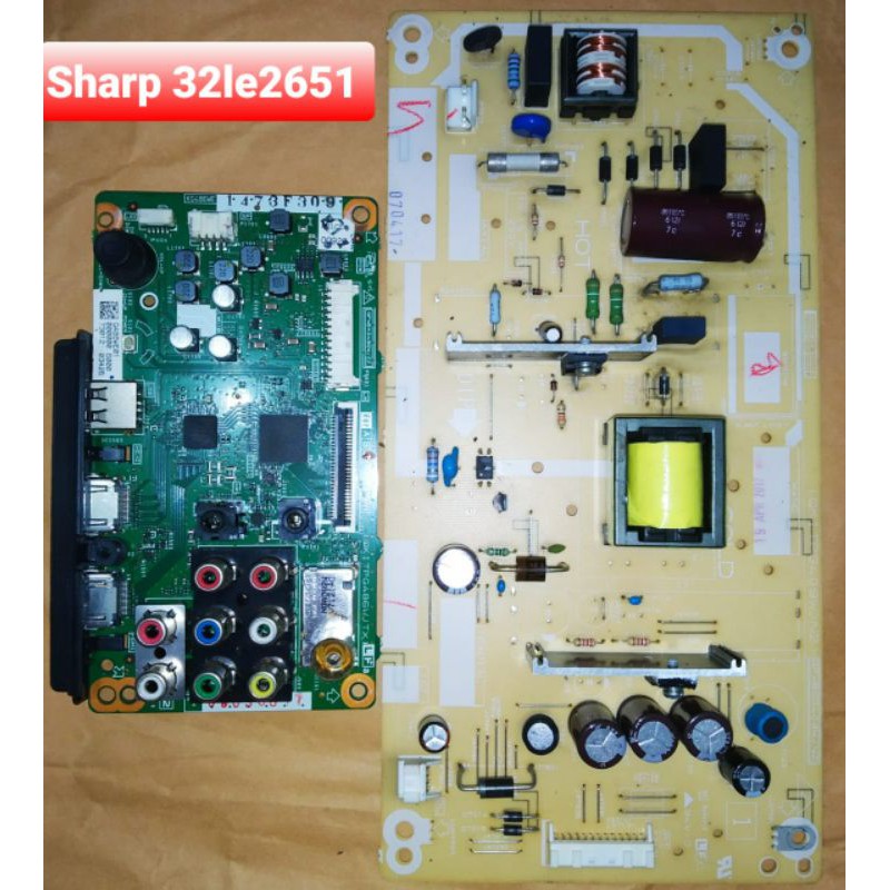 MB+PSU-Mesin-Modul SHARP LC32LE2651
